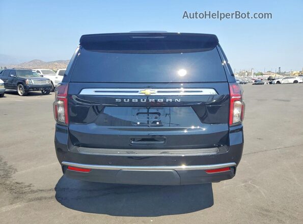 1GNSCBKDXPR109929 2023 CHEVROLET SUBURBAN Black Vista trasera