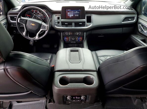 1GNSCBKDXPR109929 2023 CHEVROLET SUBURBAN Black Vista del salpicadero