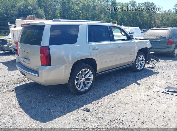 1GNSCCKC0HR296533 2017 CHEVROLET TAHOE Золотой Задняя правая четверть