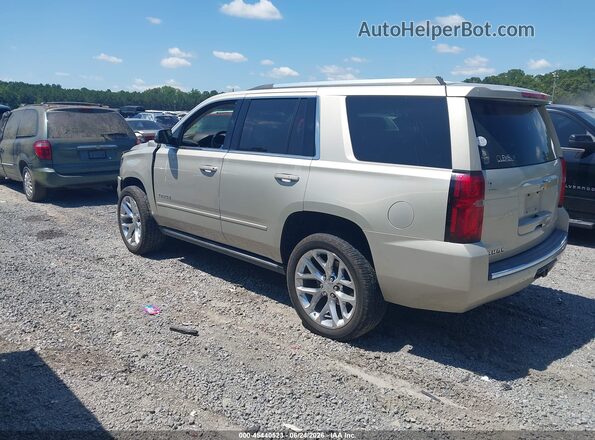 1GNSCCKC0HR296533 2017 CHEVROLET TAHOE Золотой Задняя левая четверть