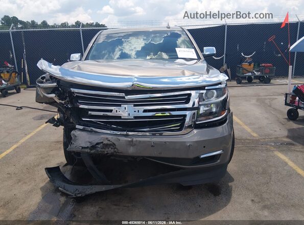 1GNSCCKC1JR397456 2018 CHEVROLET TAHOE Tan Widok zestawu wskaźników