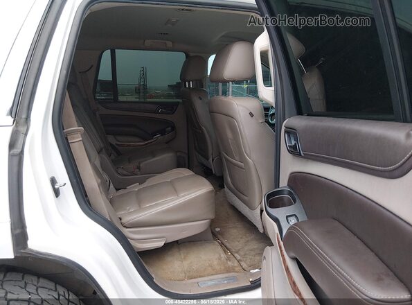 1GNSCCKC3GR266988 2016 CHEVROLET TAHOE White Вид наклейки з VIN-кодом