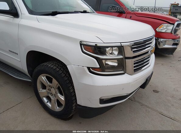 1GNSCCKC3GR266988 2016 CHEVROLET TAHOE White Вид спереду