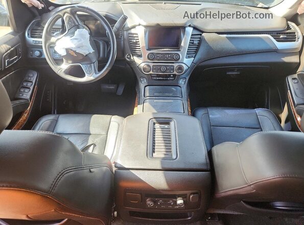 1GNSCCKC3HR339990 2017 CHEVROLET TAHOE Black Вид панелі приладів