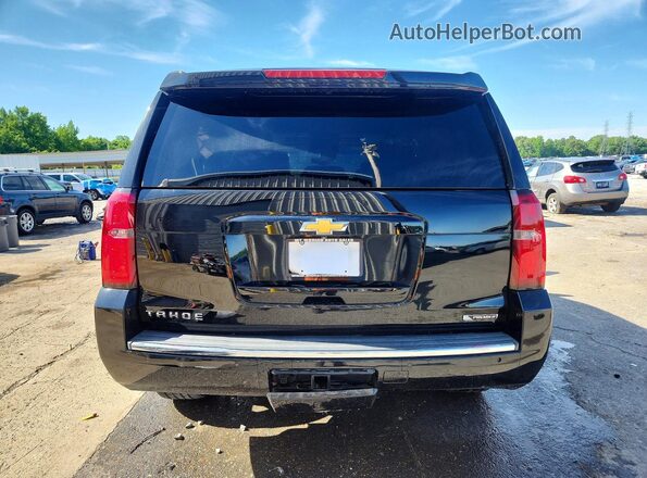 1GNSCCKC3HR339990 2017 CHEVROLET TAHOE Black Вид ззаду