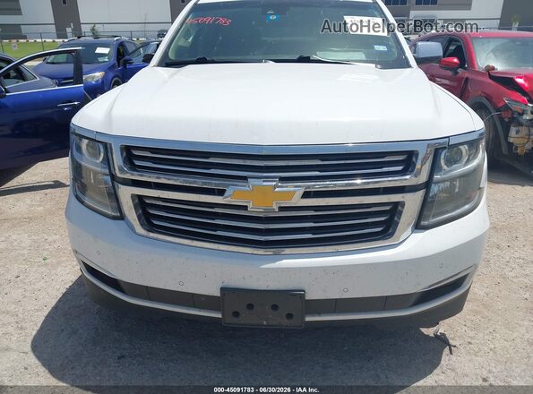 1GNSCCKC6HR110915 2017 CHEVROLET TAHOE Белый Вид щитка приборов