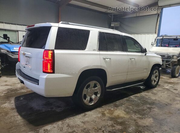 1GNSCCKC7GR137894 2016 CHEVROLET TAHOE White Trasero derecho