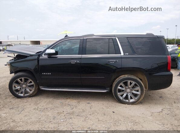 1GNSCCKCXGR100550 2016 CHEVROLET TAHOE Black Սալոնի հետևի տեսք
