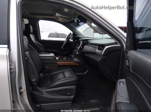 1GNSCCKCXGR130082 2016 CHEVROLET TAHOE Silver Widok wnętrza z przodu