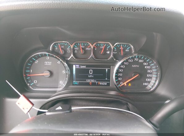 1GNSCCKCXGR130082 2016 CHEVROLET TAHOE Silver Widok tylnych siedzeń