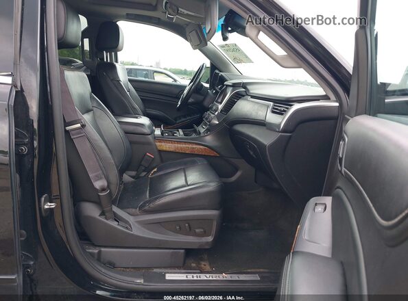 1GNSCCKCXGR203029 2016 CHEVROLET TAHOE Black Vista interior delantera