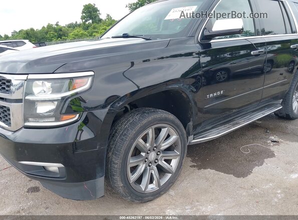 1GNSCCKCXGR203029 2016 CHEVROLET TAHOE Black Vista frontal