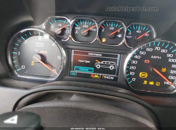 1GNSCCKCXGR255437 2016 CHEVROLET TAHOE White Widok tylnych siedzeń