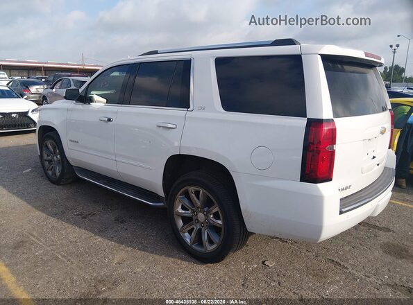 1GNSCCKCXGR255437 2016 CHEVROLET TAHOE White Tył lewy