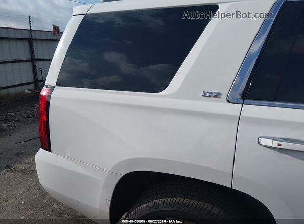 1GNSCCKCXGR255437 2016 CHEVROLET TAHOE White 