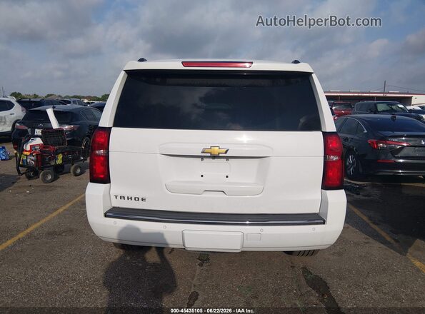 1GNSCCKCXGR255437 2016 CHEVROLET TAHOE White 