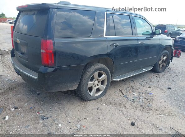 1GNSCCKCXGR459607 2016 CHEVROLET TAHOE Black Tył prawy