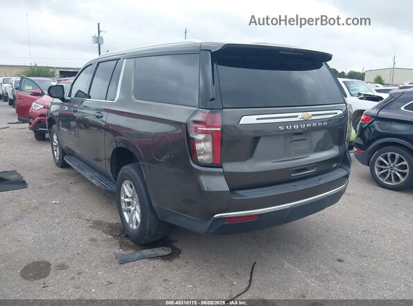 1GNSCCKD1MR237039 2021 CHEVROLET SUBURBAN Серый Задняя левая четверть