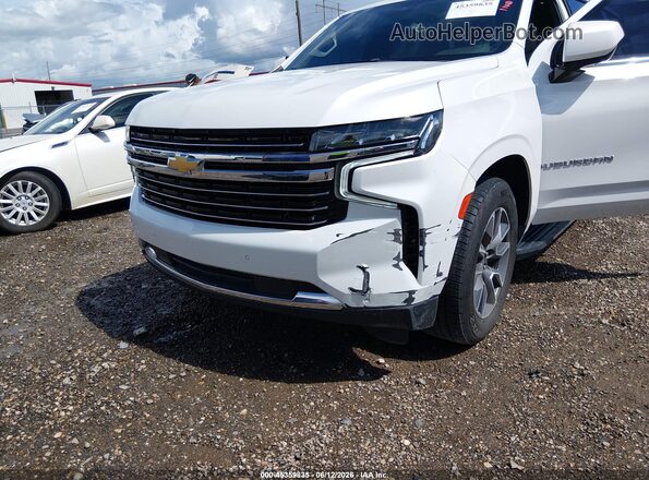 1GNSCCKD2PR243243 2023 CHEVROLET SUBURBAN White Widok z przodu