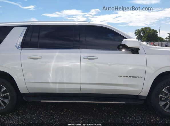 1GNSCCKD2PR243243 2023 CHEVROLET SUBURBAN White Widok wnętrza 360 stopni