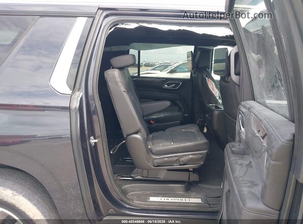 1GNSCCKD6PR113613 2023 CHEVROLET SUBURBAN Black VIN კოდის სტიკერის ხედი