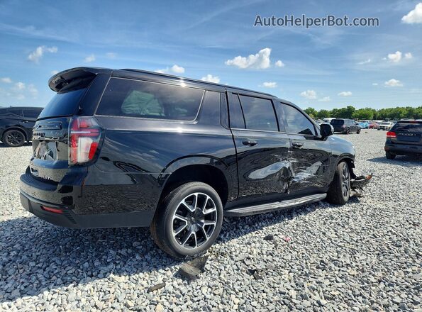 1GNSCEKD4PR343579 2023 CHEVROLET SUBURBAN Black Задня права чверть