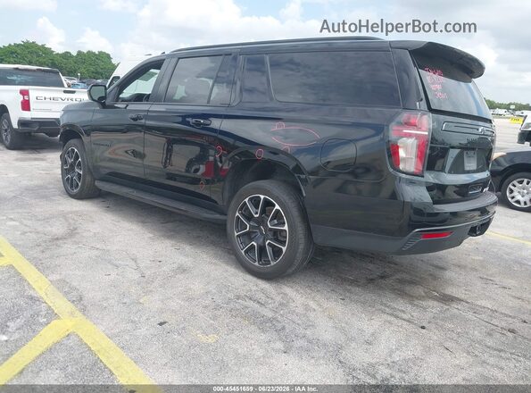 1GNSCEKD8PR116055 2023 CHEVROLET SUBURBAN Black Rear left