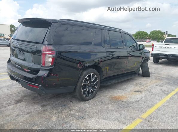 1GNSCEKD8PR116055 2023 CHEVROLET SUBURBAN Black Rear right