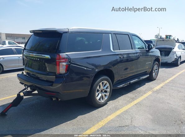1GNSCFKD4PR135207 2023 CHEVROLET SUBURBAN Black უკანა მარჯვენა