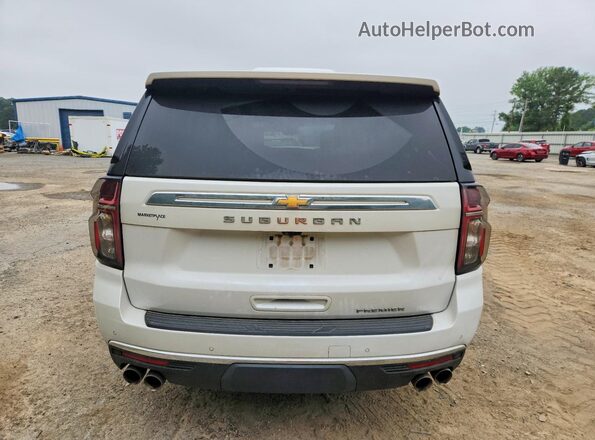 1GNSCFKD9PR374767 2023 CHEVROLET SUBURBAN Белый Вид сзади