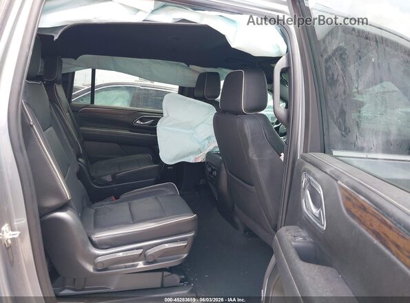 1GNSCFKD9PR527745 2023 CHEVROLET SUBURBAN Серый Вид наклейки с VIN-кодом