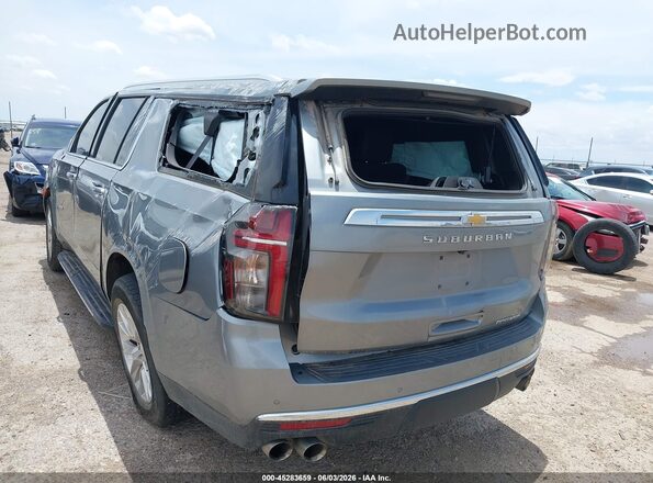 1GNSCFKD9PR527745 2023 CHEVROLET SUBURBAN Серый Вид спереди