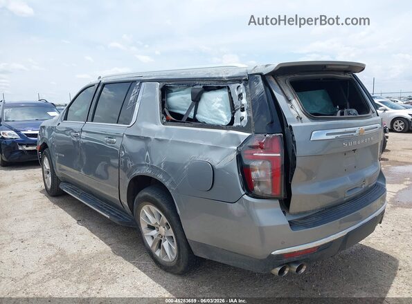 1GNSCFKD9PR527745 2023 CHEVROLET SUBURBAN Серый Задняя левая четверть