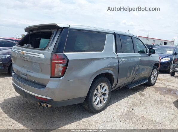 1GNSCFKD9PR527745 2023 CHEVROLET SUBURBAN Серый Задняя правая четверть