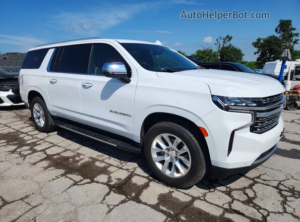 1GNSCFKDXPR354995 2023 CHEVROLET SUBURBAN White წინა მარჯვენა