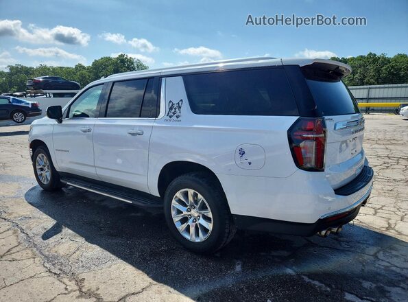 1GNSCFKDXPR354995 2023 CHEVROLET SUBURBAN White უკანა მარცხენა