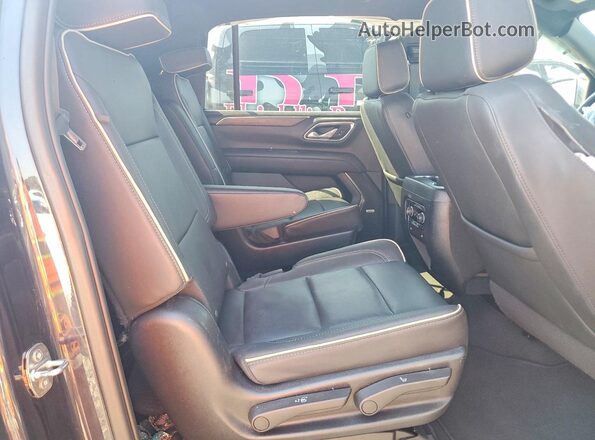 1GNSCFKDXPR515295 2023 CHEVROLET SUBURBAN Black Вид задньої частини салону