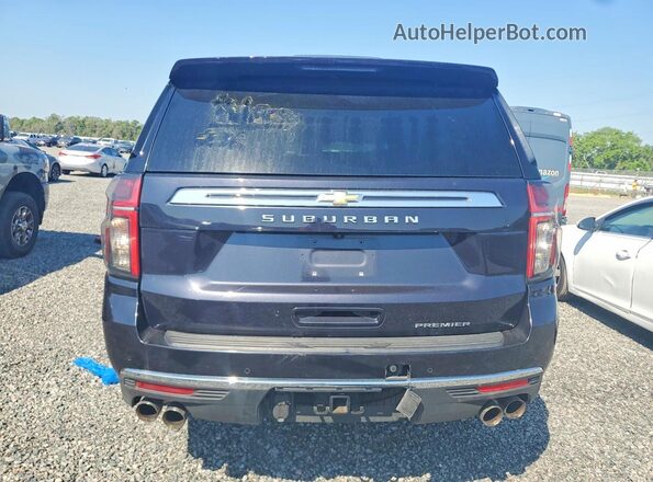 1GNSCFKDXPR515295 2023 CHEVROLET SUBURBAN Black Вид ззаду