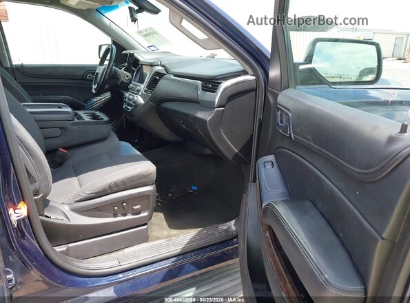 1GNSCGEC2JR223382 2018 CHEVROLET SUBURBAN Blue Вид салону спереду