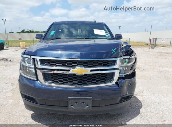 1GNSCGEC2JR223382 2018 CHEVROLET SUBURBAN Blue Вид щитка приладів