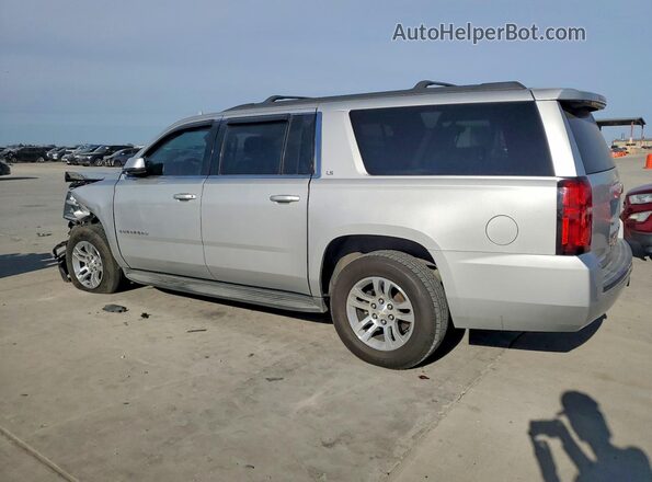 1GNSCGEC7GR200365 2016 CHEVROLET SUBURBAN Silver Trasero izquierdo