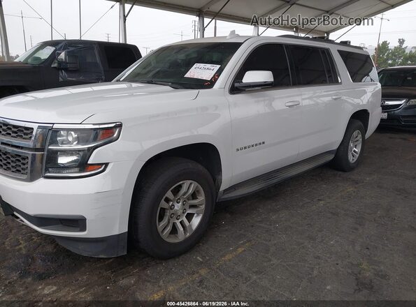 1GNSCGEC8HR311265 2017 CHEVROLET SUBURBAN White Przód lewy