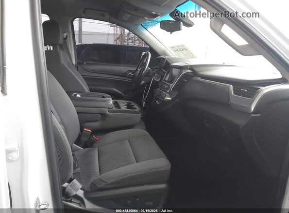 1GNSCGEC8HR311265 2017 CHEVROLET SUBURBAN White Widok wnętrza z przodu