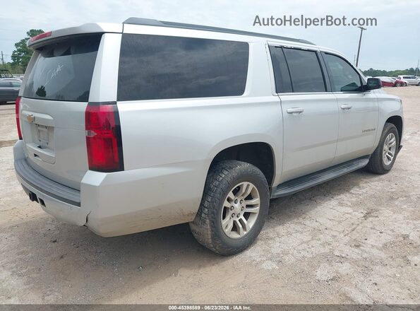 1GNSCGKC4HR289852 2017 CHEVROLET SUBURBAN Silver Задня права чверть