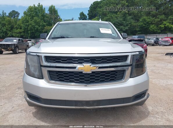 1GNSCGKC4HR289852 2017 CHEVROLET SUBURBAN Silver Вид щитка приладів