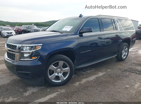 1GNSCGKC4KR352679 2019 CHEVROLET SUBURBAN Blue Передня ліва чверть