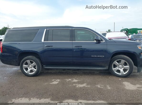 1GNSCGKC4KR352679 2019 CHEVROLET SUBURBAN Blue Вид задньої частини салону
