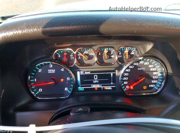 1GNSCGKC5HR346561 2017 CHEVROLET SUBURBAN Charcoal Widok zestawu wskaźników