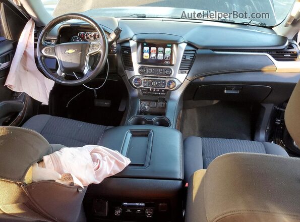1GNSCGKC5HR346561 2017 CHEVROLET SUBURBAN Charcoal Widok deski rozdzielczej