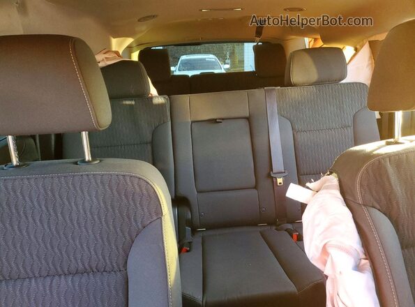 1GNSCGKC5HR346561 2017 CHEVROLET SUBURBAN Charcoal Widok tylnych siedzeń